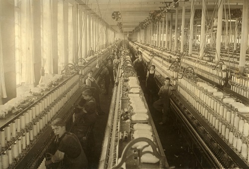Factory during industrial revolution